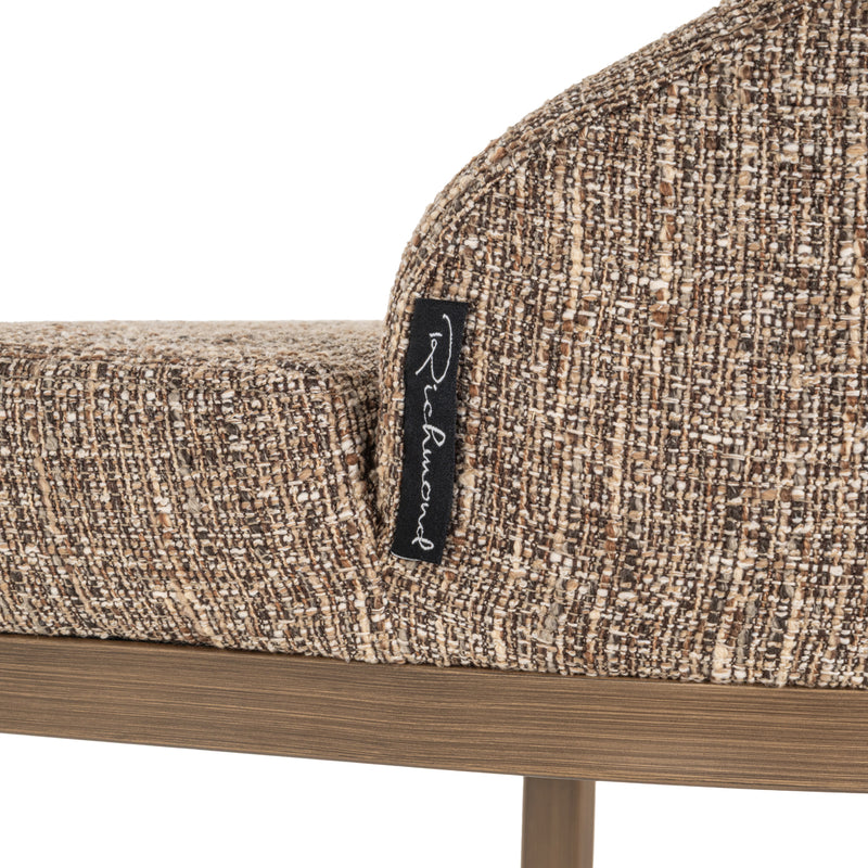 Barhocker Bolton Brown Tweed im 2er-Set – Richmond Design