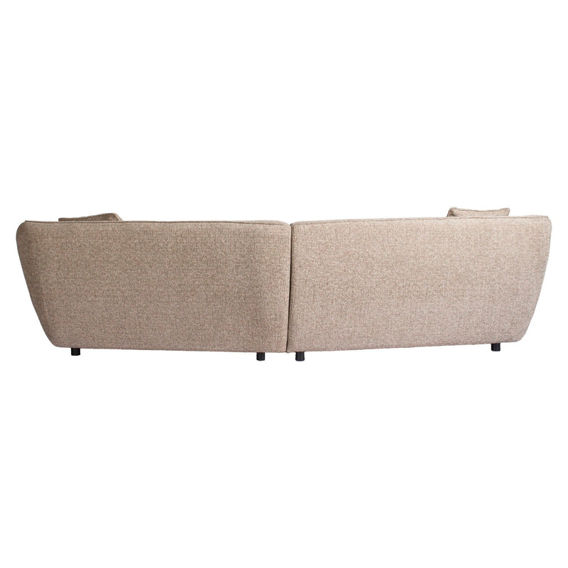 Sofa Armand natural blockweave – Richmond Design, 285 cm breit