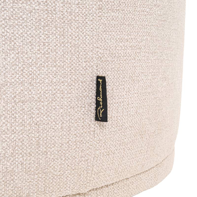 Richmond Sofa Emma Chaiselongue Cream Fancy – Skulpturales Design