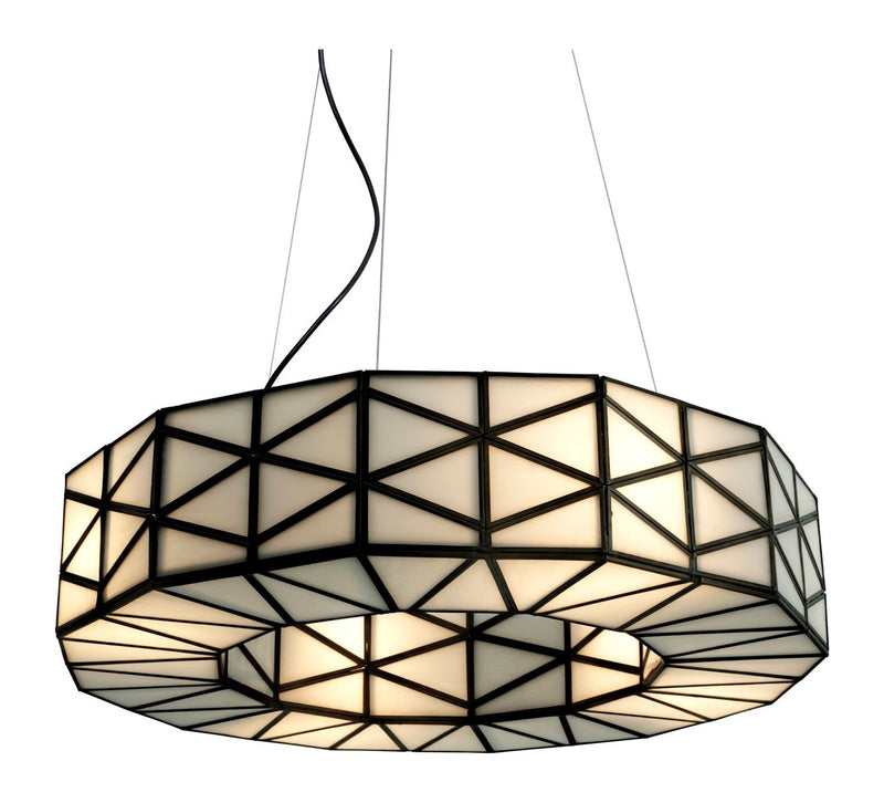 Pendelleuchte Solaria Copper – Richmond Design mit Messing & Glas, E27