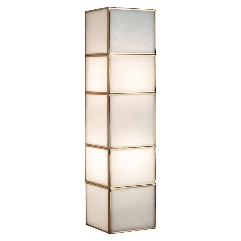 Richmond Wandlampe Livia in Messing antik mit E14-Fassung