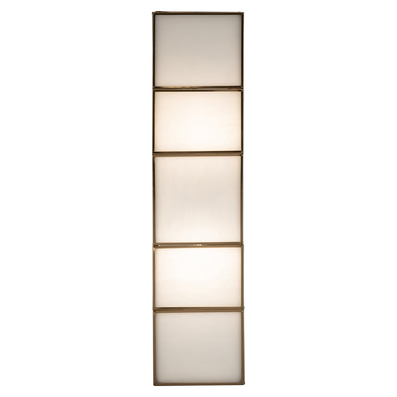 Richmond Wandlampe Livia in Messing antik mit E14-Fassung