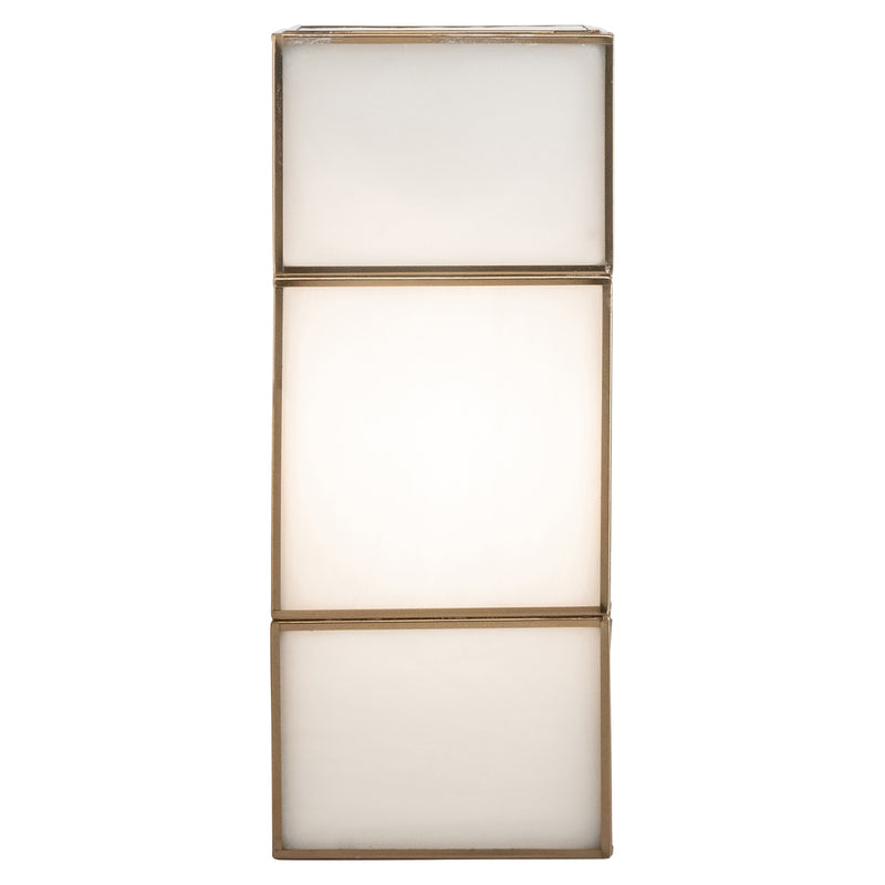 Richmond Wandlampe Sofia brass antique - Wandleuchte E14, Glas &