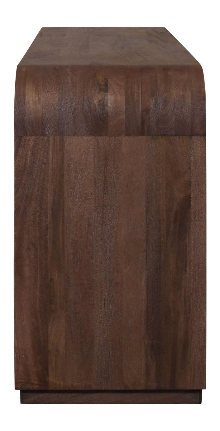 Sideboard Baldwin spicebrown – Mangoholz Anrichte 180 cm
