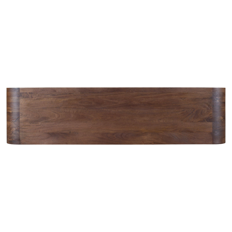 Sideboard Baldwin spicebrown – Mangoholz Anrichte 180 cm