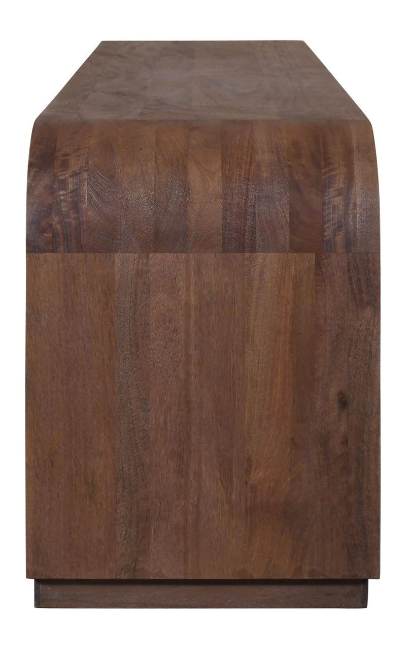TV-Schrank Baldwin aus massivem Mangoholz, 180 cm, spicebrown