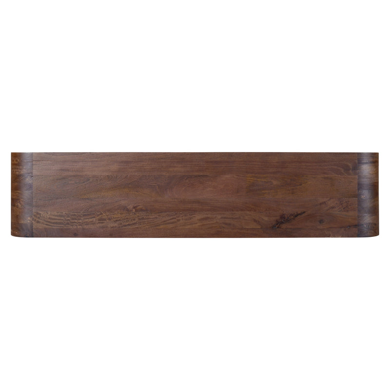 TV-Schrank Baldwin aus massivem Mangoholz, 180 cm, spicebrown