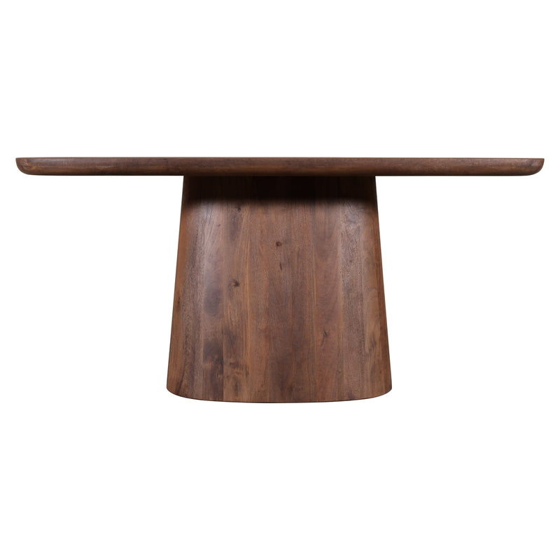 Thekentisch Baldwin – Massivholz Bartisch in Spicebrown, 200x100 cm