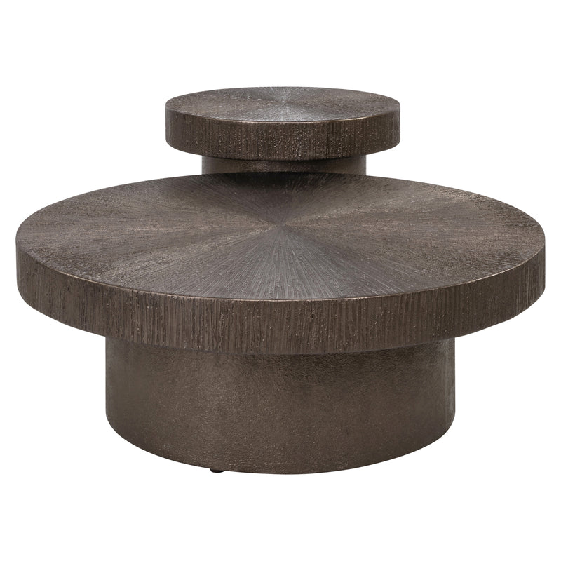 Richmond Couchtisch Lindo Brunzae, 2er-Set aus Metall und MDF
