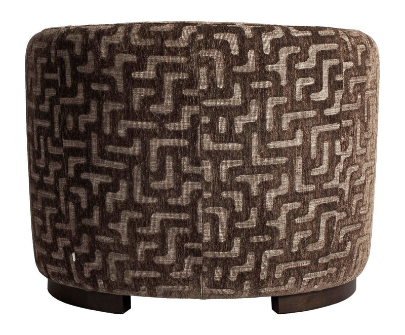 Lounge Stuhl Hannah von Richmond, Brown Labyrinth, fire retardant