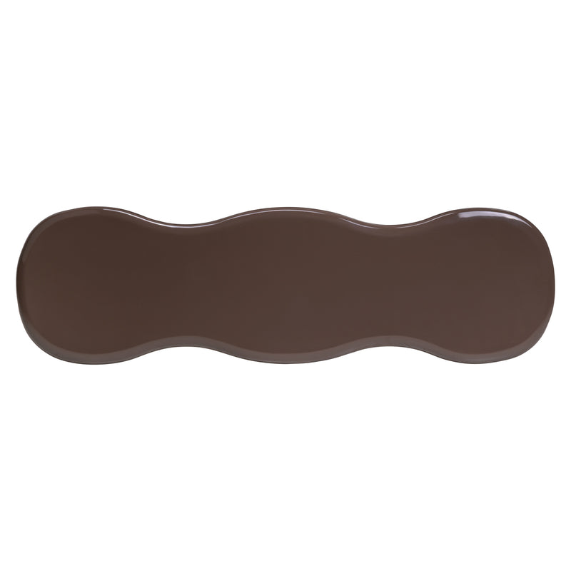 Konsole Cordelia Chestnut – Design-Konsolentisch mit Hochglanz-Optik