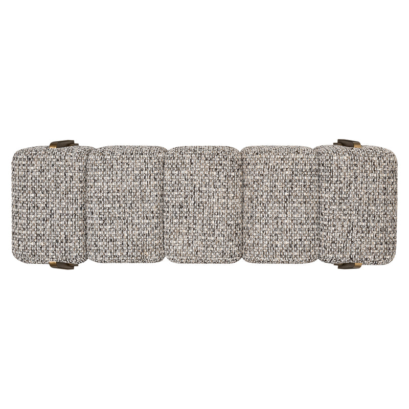 Richmond Bank Caleo Cobblestone – Polstersitzbank mit Steppmuster