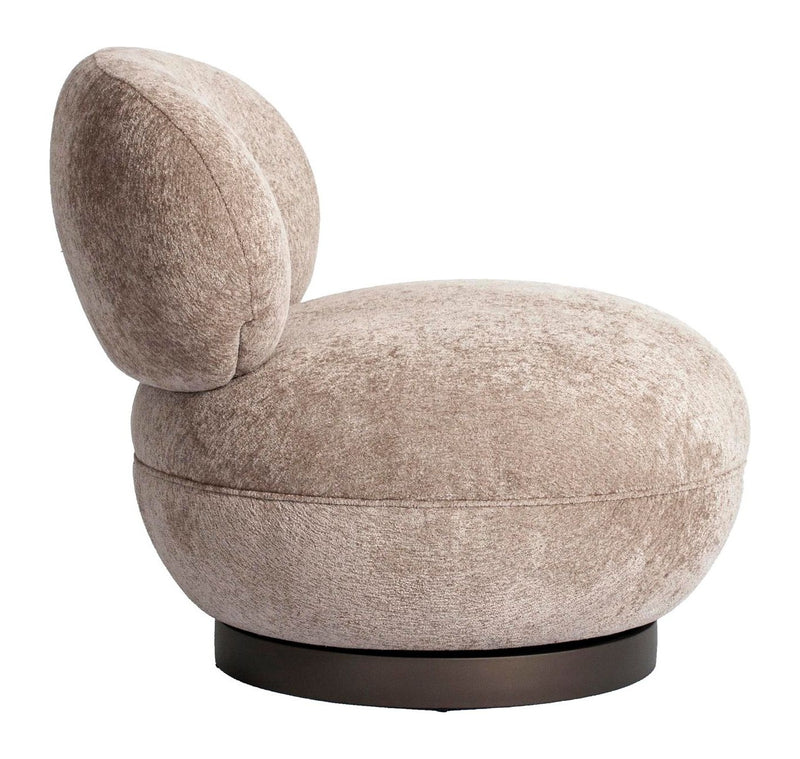 Loungesessel Jace Sand mit Drehfunktion – Richmond Lounge Stuhl
