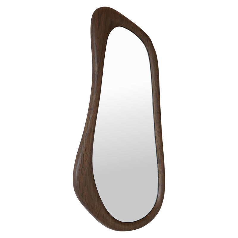 Spiegel Briar Braun – Wandspiegel 120x60 cm mit Furnierrahmen