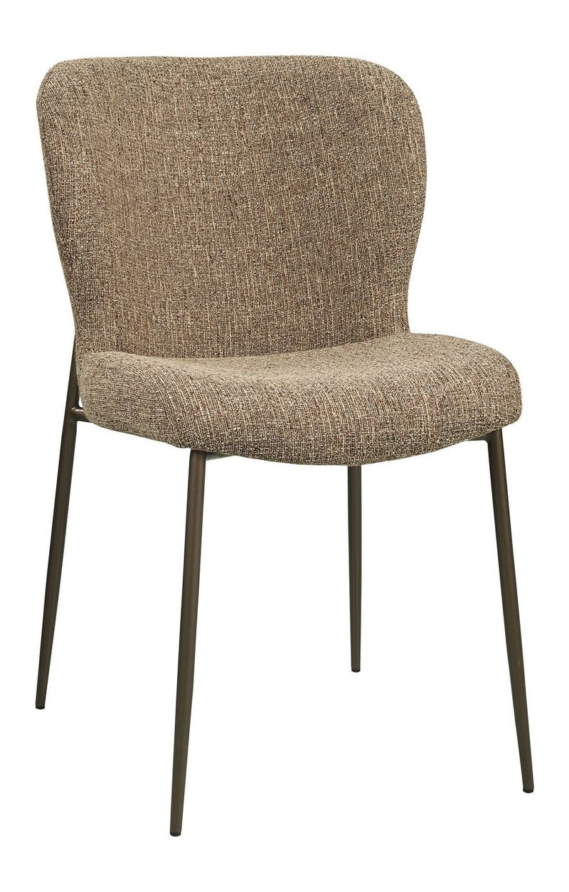 Esszimmerstuhl Odarby Brown Tweed im 2er-Set - Richmond Design