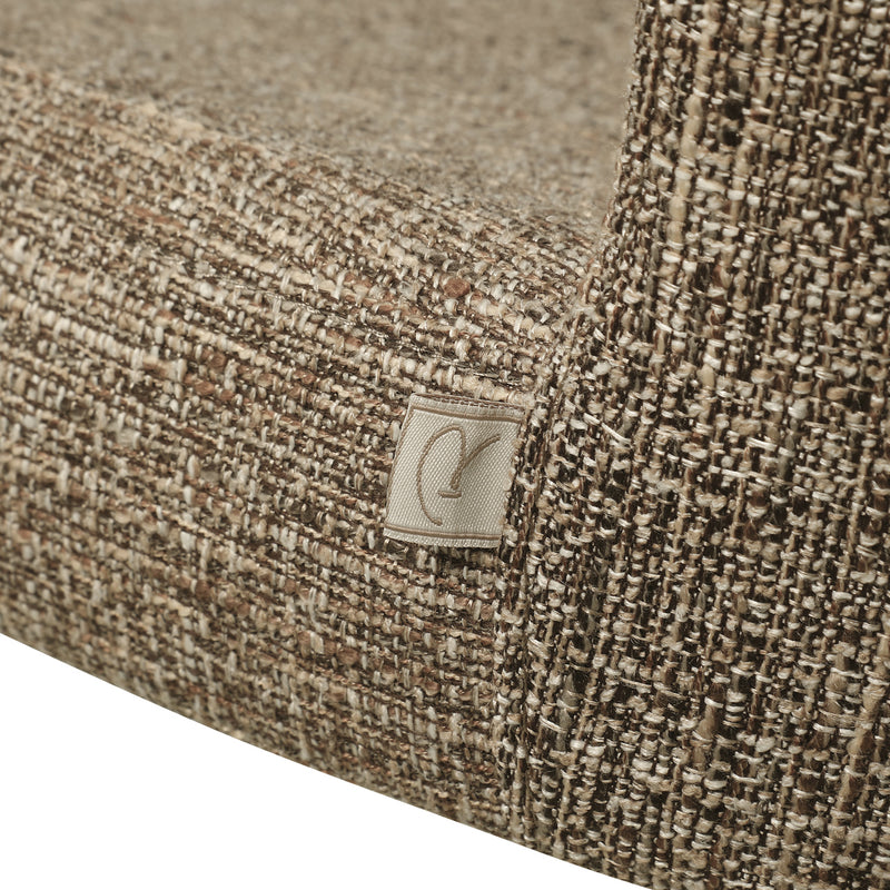 Esszimmerstuhl Odarby Brown Tweed im 2er-Set - Richmond Design