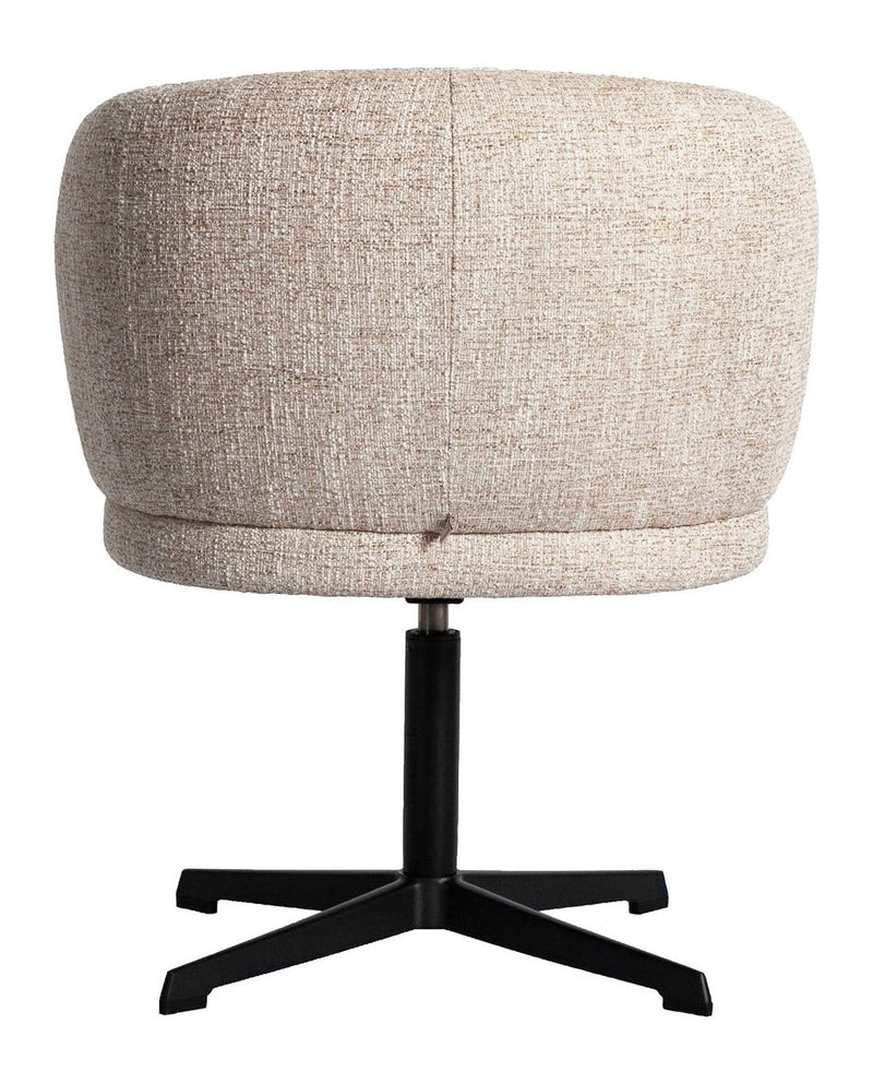 Esszimmerstuhl Dinan Cream Tweed mit Drehfunktion – Richmond
