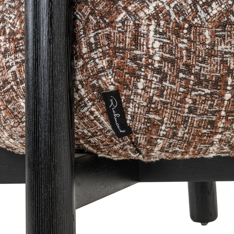 Lounge Sessel Ornella Hazel – Richmond Design mit Eschenholz-Gestell