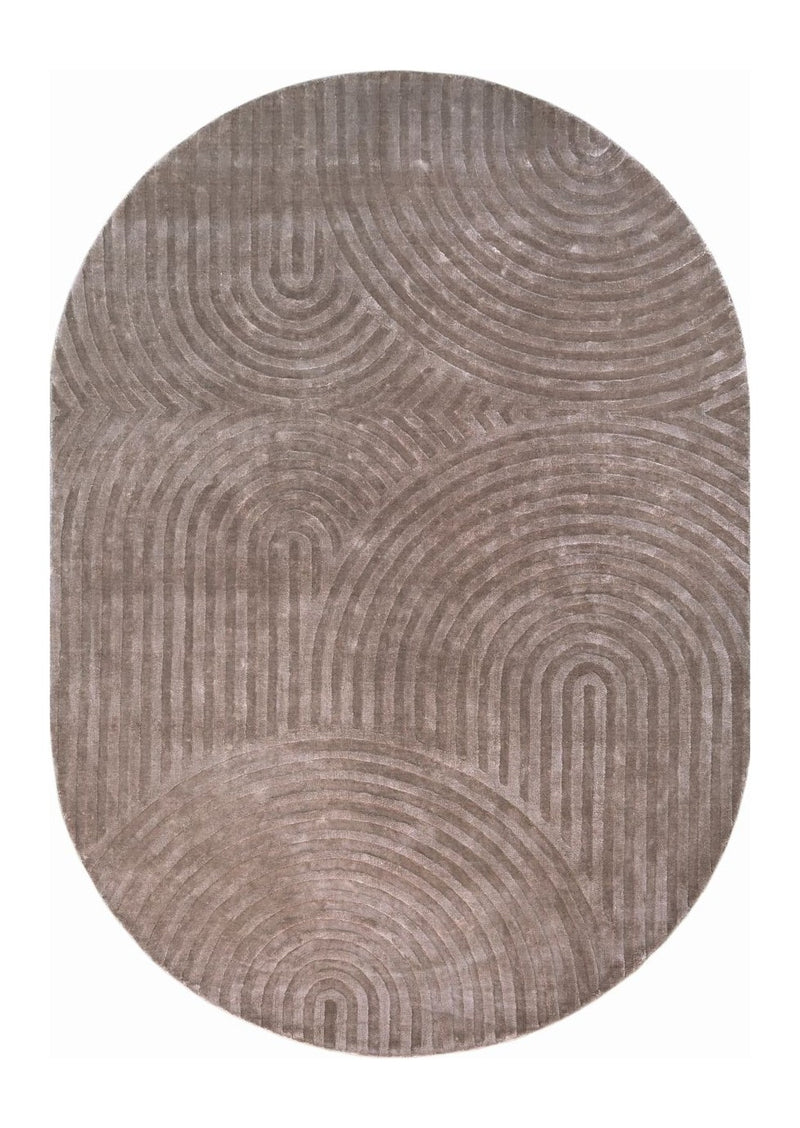 Teppich Bayon taupe 200x300 cm - weicher Wohnaccessoire-Klassiker