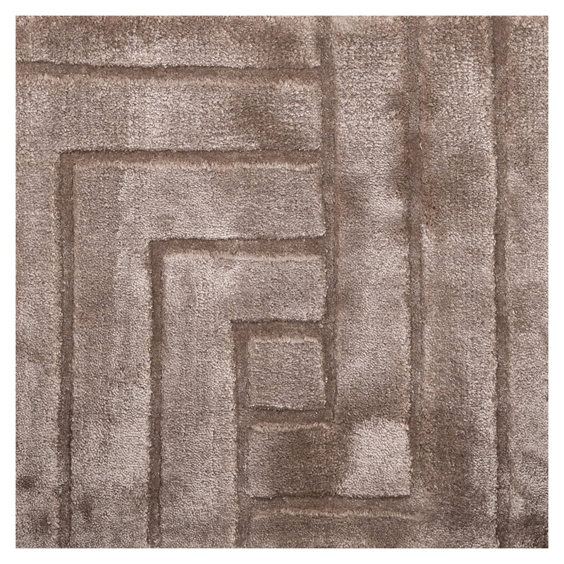 Teppich Bayon taupe 200x300 cm - weicher Wohnaccessoire-Klassiker