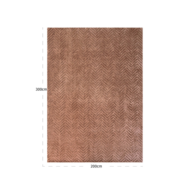 Teppich Velay Coffee 200x300 cm – weicher Wohnzimmerteppich