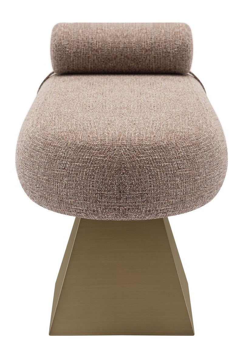 Bank Alexander Jones – Sitzbank Tweed Braun für Flur & Esszimmer