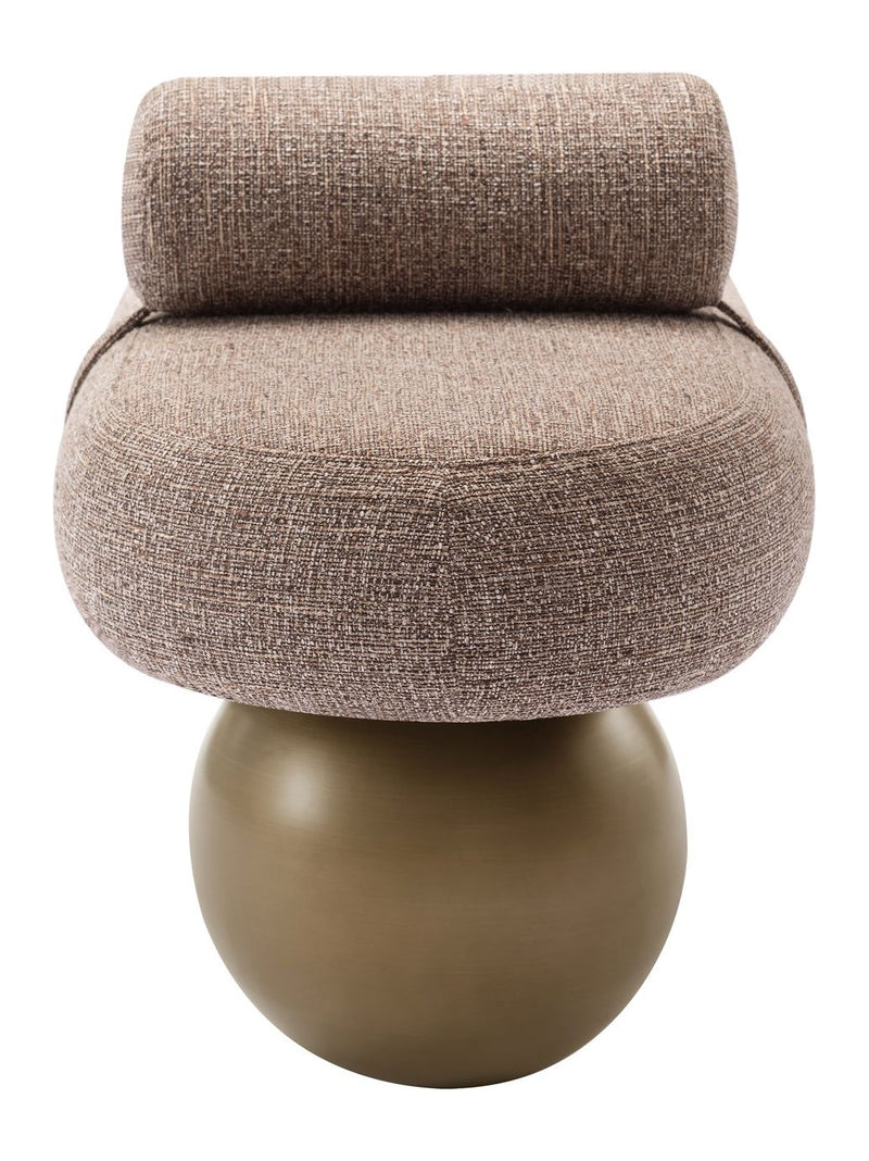 Bank Alexander Jones – Sitzbank Tweed Braun für Flur & Esszimmer