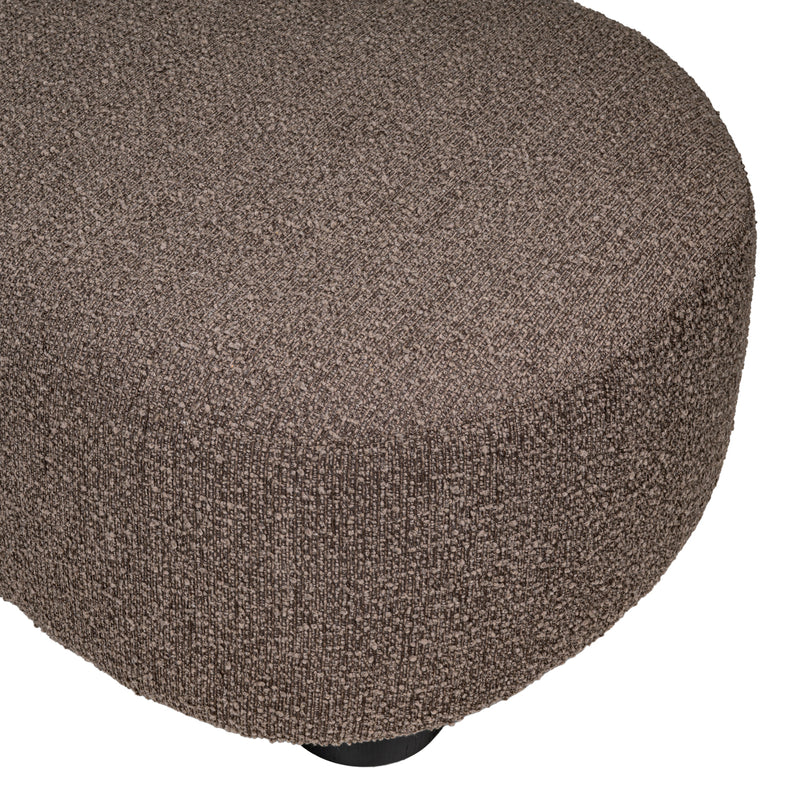 Richmond Sofa Pandora Chunky Lounge rechts, XXL-Eckcouch braun