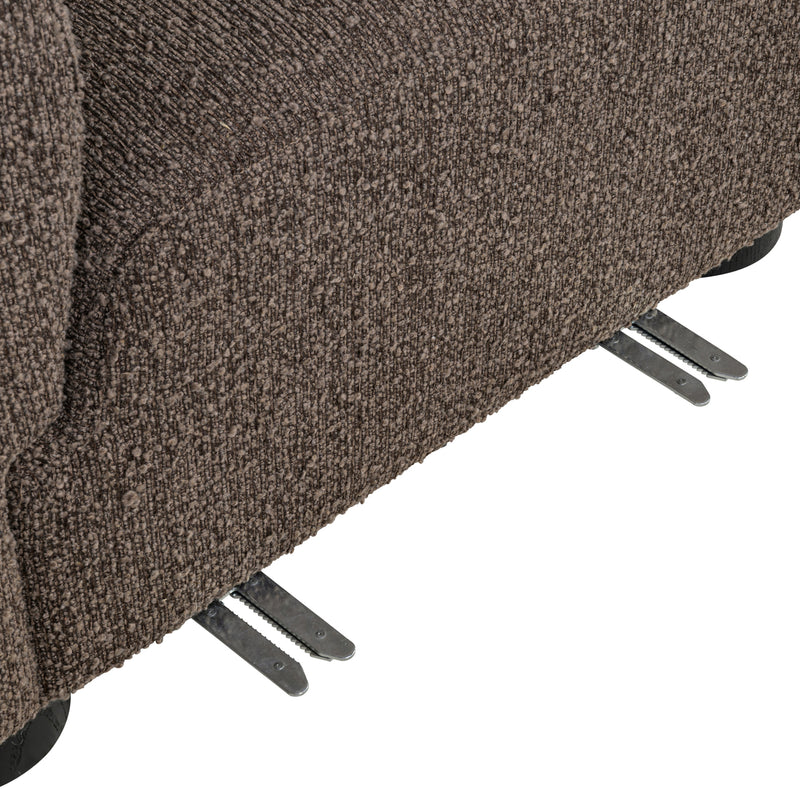 Richmond Sofa Pandora Chunky Lounge rechts, XXL-Eckcouch braun