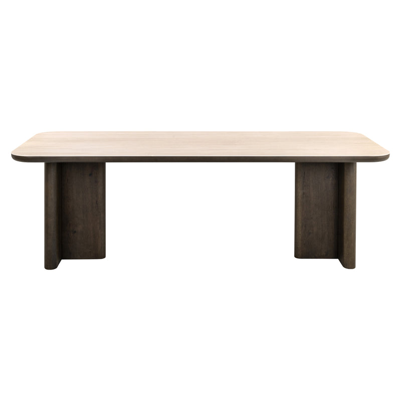 Esstisch Nando 270 cm Richmond – Eichenfurnier & Travertin-Keramik