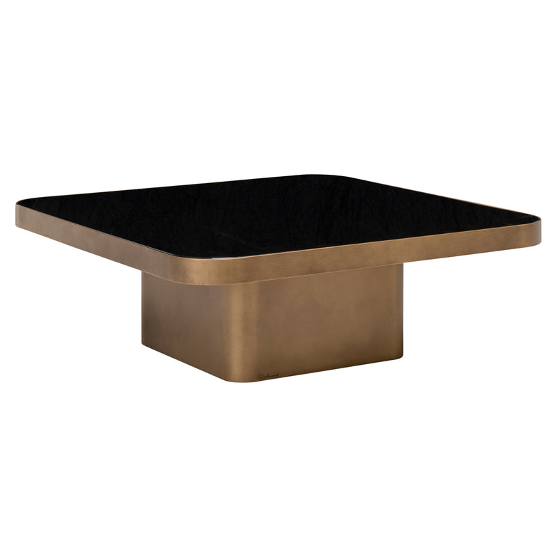 Richmond Couchtisch Claridge beige 90x90 cm, Keramik & Glas