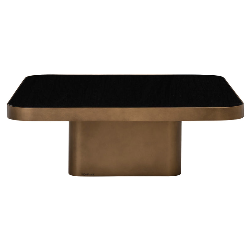 Richmond Couchtisch Claridge beige 90x90 cm, Keramik & Glas