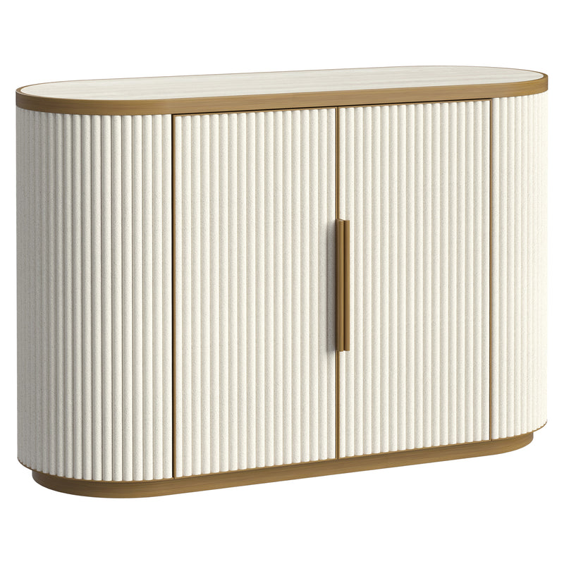 Sideboard Tivoli White – Richmond mit fein gefrästen Details