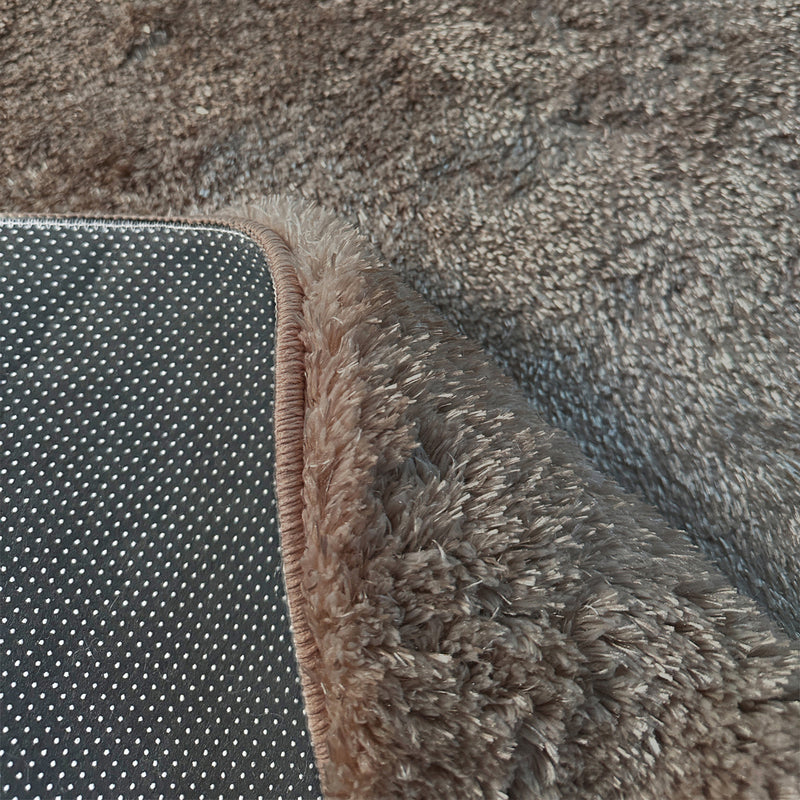 Teppich Freya Pebble 230x350 cm braun – weich & modern fürs Wohnzimmer