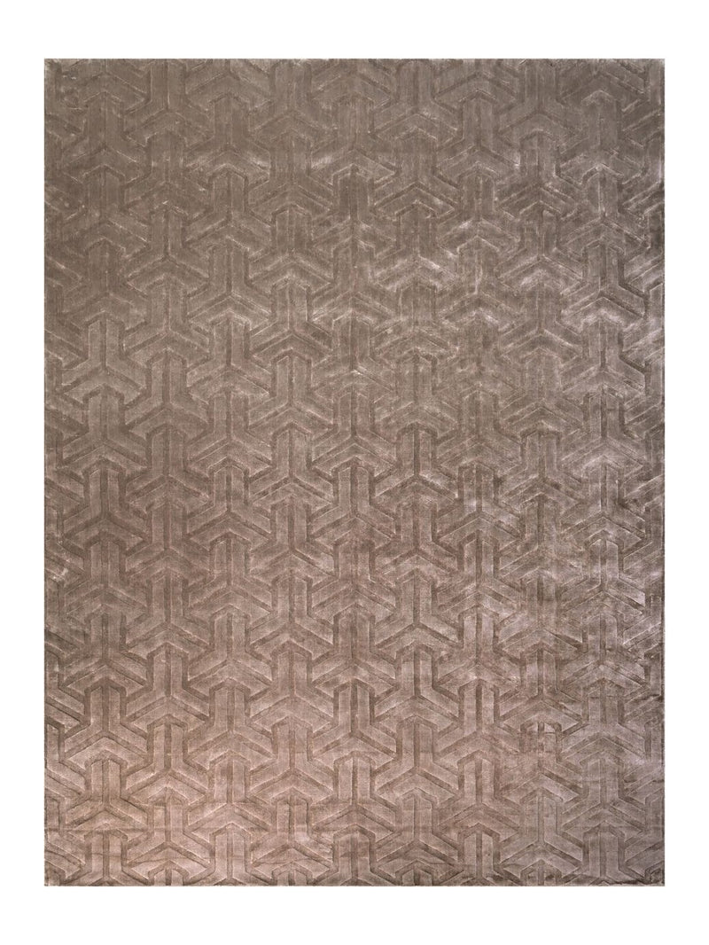 Teppich Arles 300x400 cm taupe – edler Viskose-Baumwoll-Mix Richmond