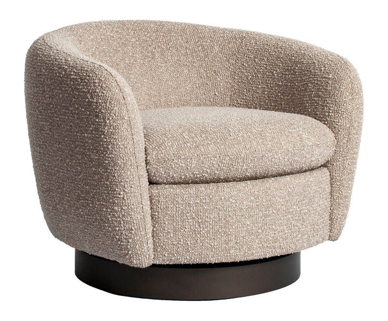 Richmond Lounge Stuhl Colmar Natural Chunky – Sessel mit Strukturbezug