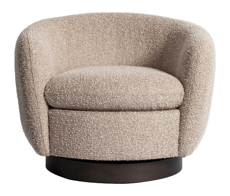 Richmond Lounge Stuhl Colmar Natural Chunky – Sessel mit Strukturbezug