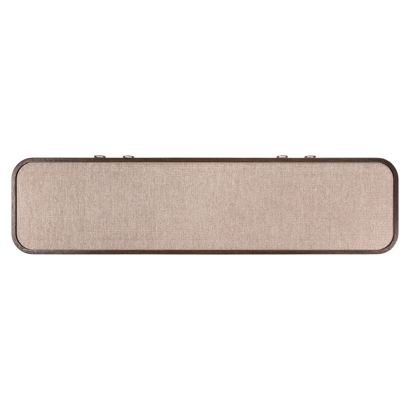 Sideboard Willox 4-türig in Beige – Eiche & Leinen, 180 cm