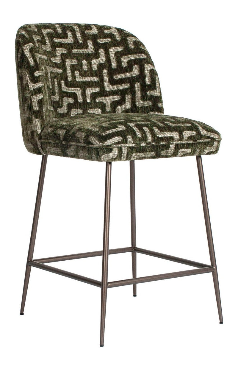 Barhocker Pullitzer Moss Labyrinth - Polyesterbezug, Richmond Design