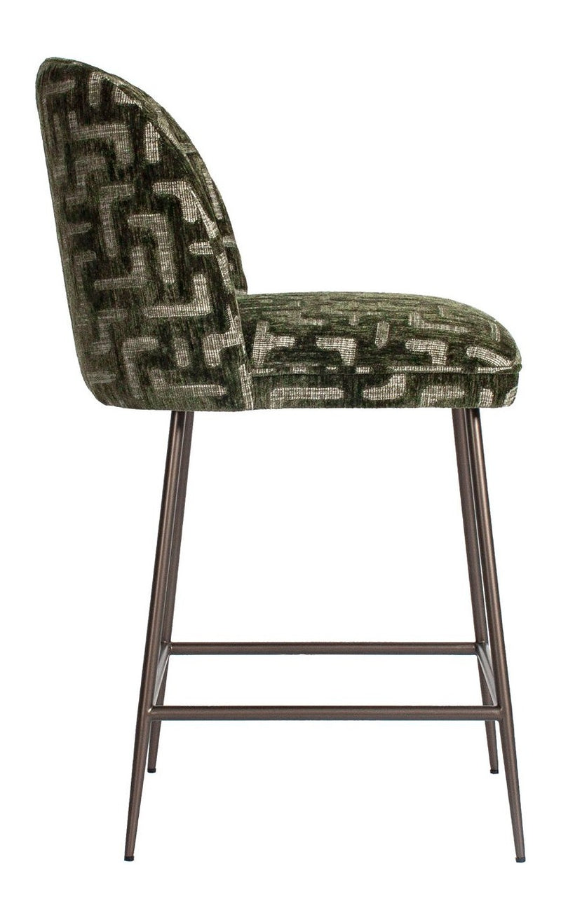 Barhocker Pullitzer Moss Labyrinth - Polyesterbezug, Richmond Design