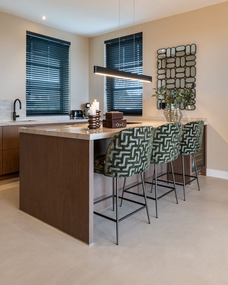 Barhocker Pullitzer Moss Labyrinth - Polyesterbezug, Richmond Design