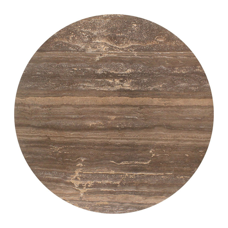 Esstisch Russo rund Ø140 cm, Travertin & Mangoholz, Richmond