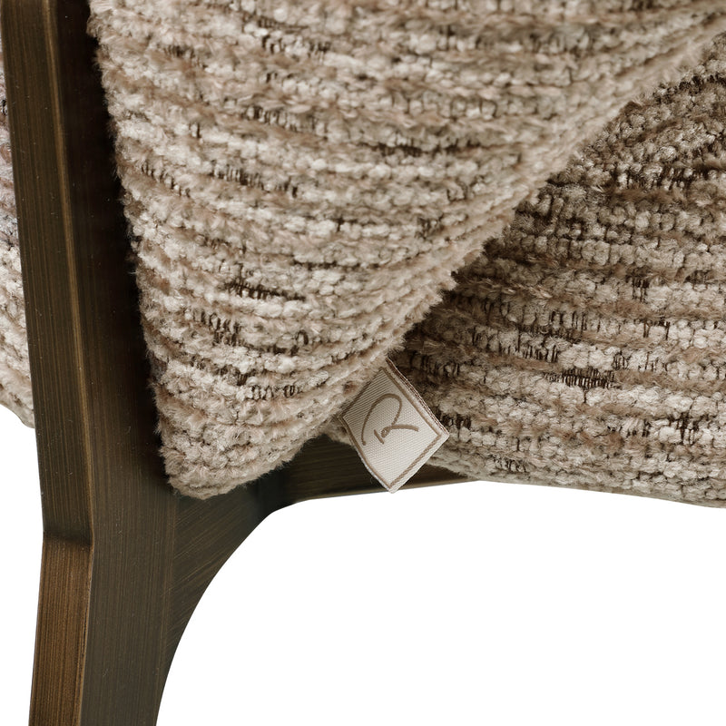 Esszimmerstuhl Kenzi mocca linear – Richmond Design fürs Esszimmer