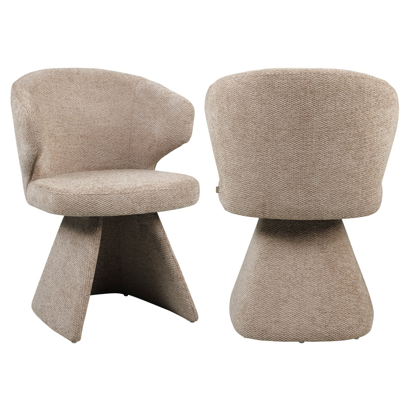 Esszimmerstuhl Zenith Mocca Boldweave – Richmond Polyester-Bezug