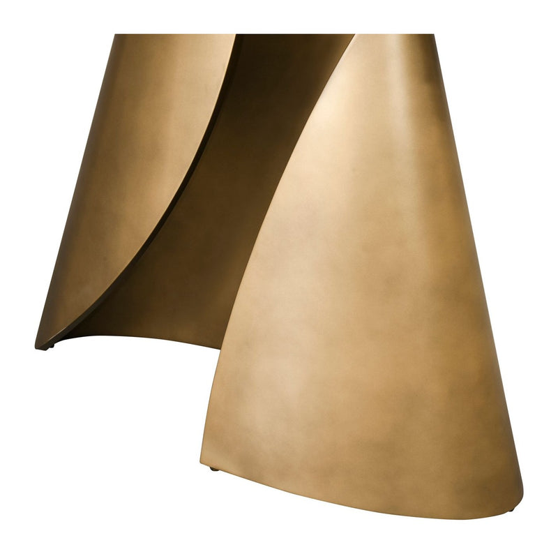 Konsole Goldman schwarz – Marmorplatte & Eisengestell, Richmond