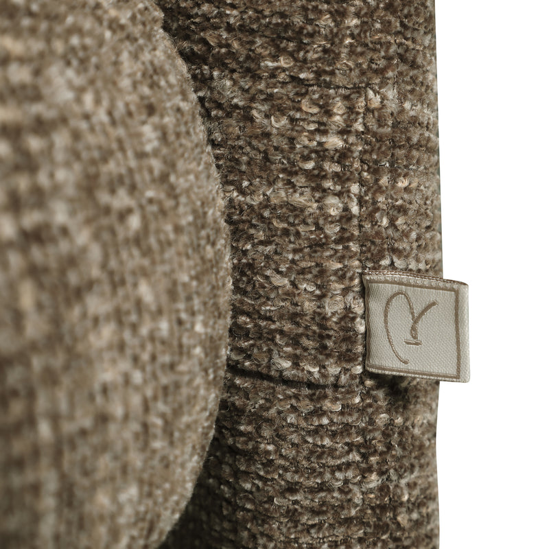 Esszimmerstuhl Maya braun Softweave im 2er-Set, gepolstert & bequem