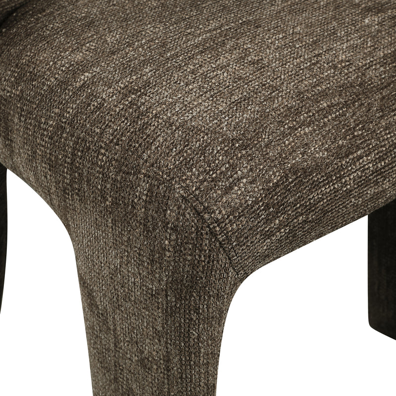Esszimmerstuhl Maya braun Softweave im 2er-Set, gepolstert & bequem
