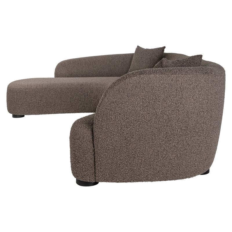 Richmond Sofa Pandora Brown Chunky – XXL Loungesofa links, 320 cm