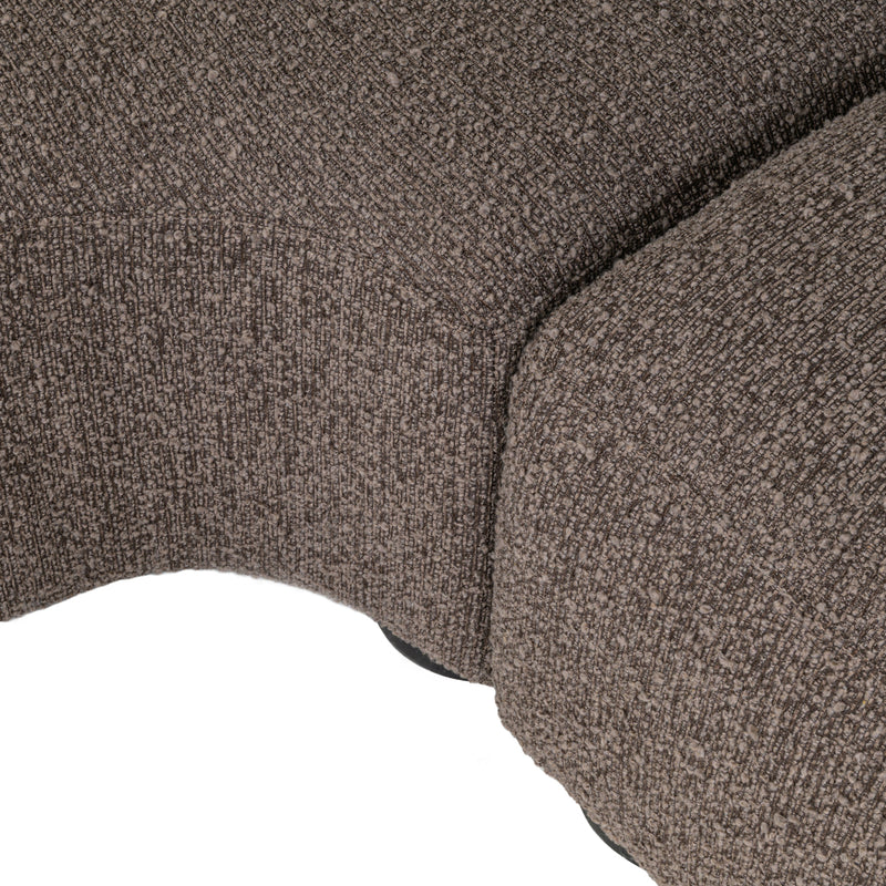 Richmond Sofa Pandora Brown Chunky – XXL Loungesofa links, 320 cm