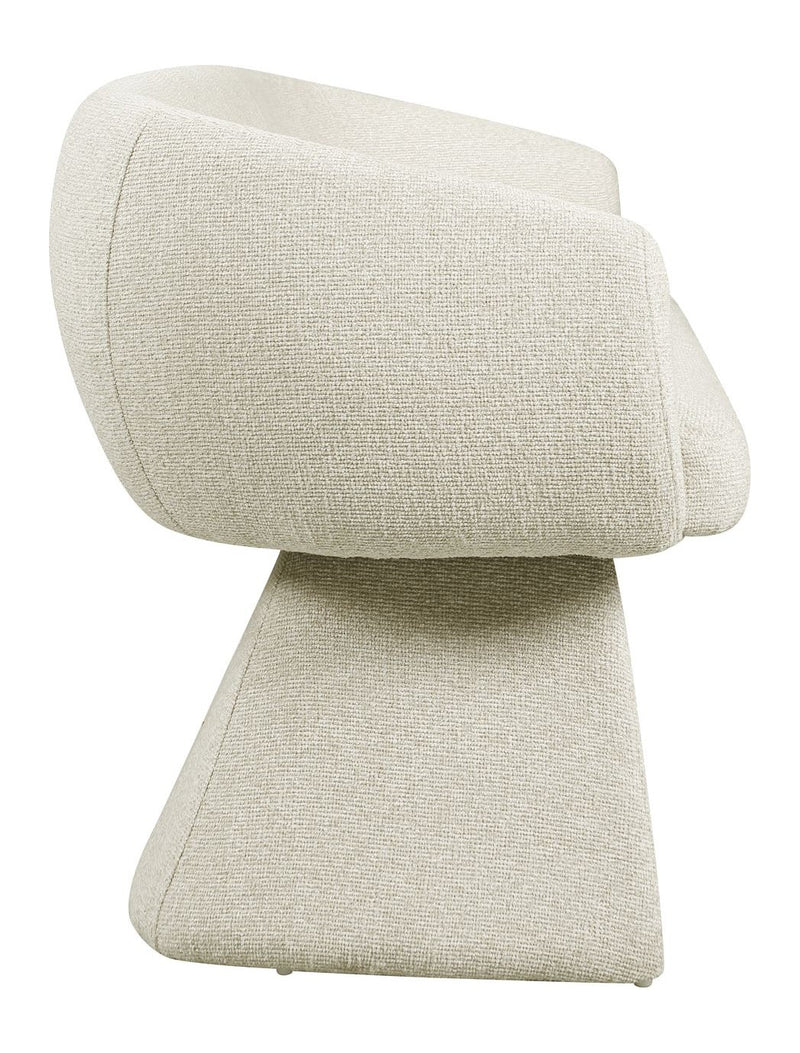 Sitzbank Quiriro Biscotti - gepolsterte Esszimmerbank, 210 cm